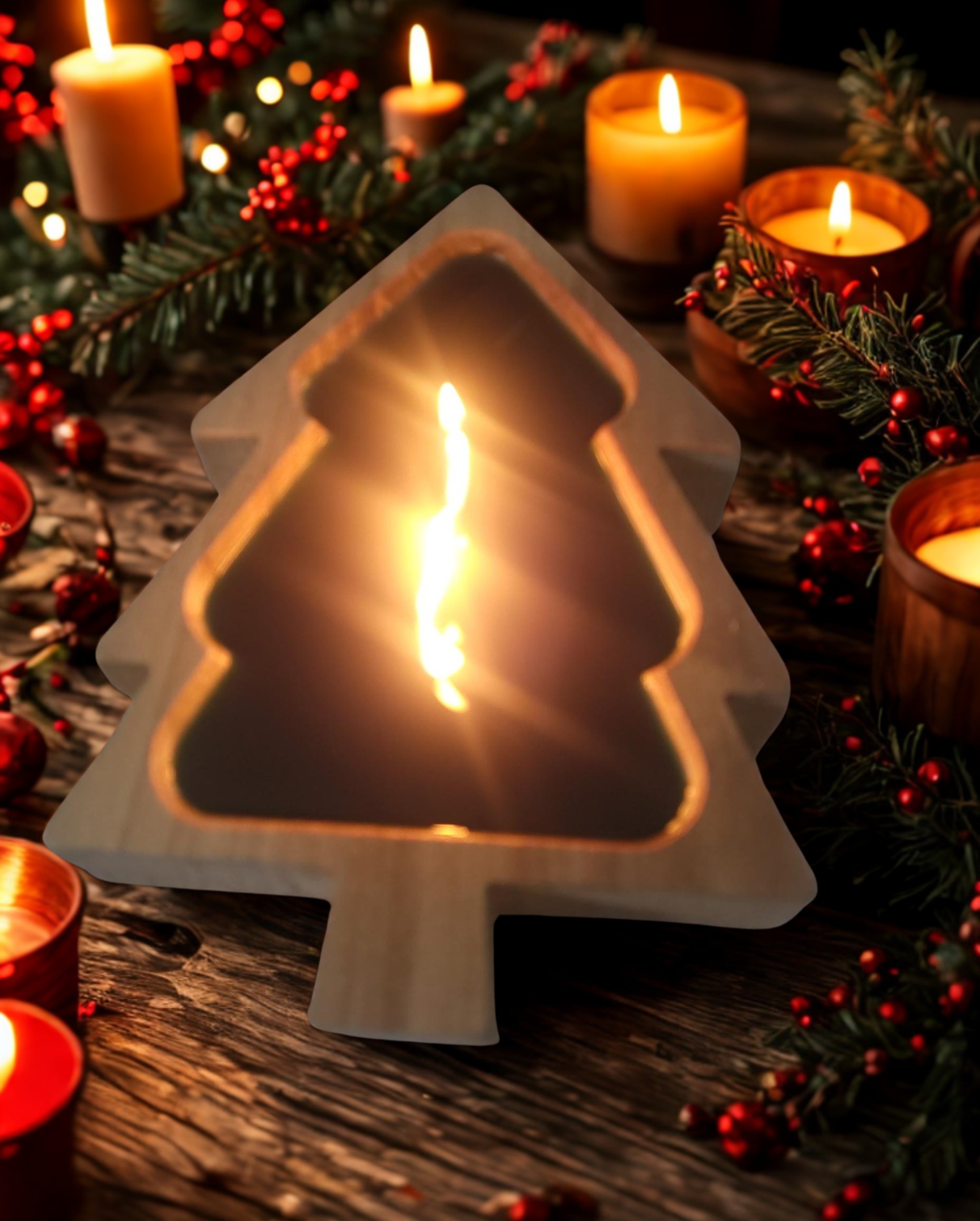Wood Christmas Tree Collection